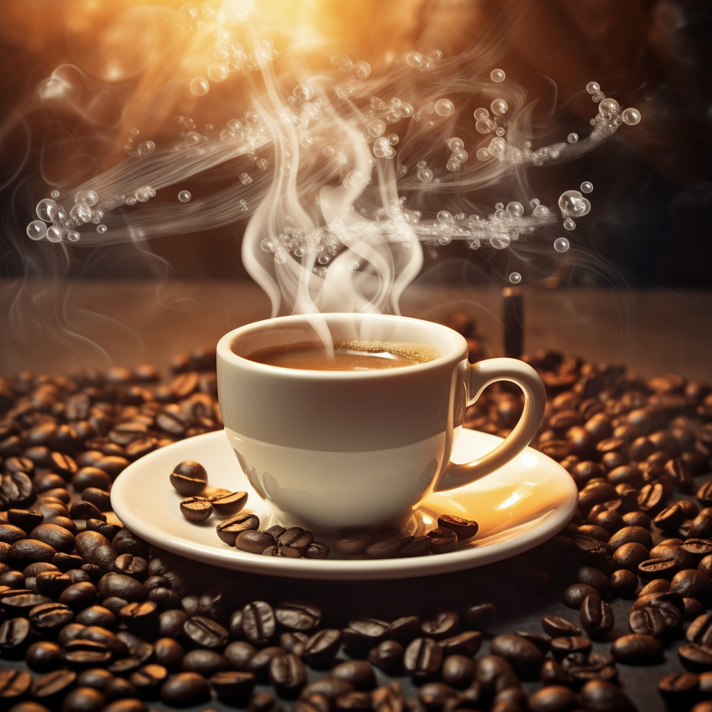 Graphical representation of a study on caffeine's impact on testosterone levels, with charts showing hormonal response to caffeine intake.