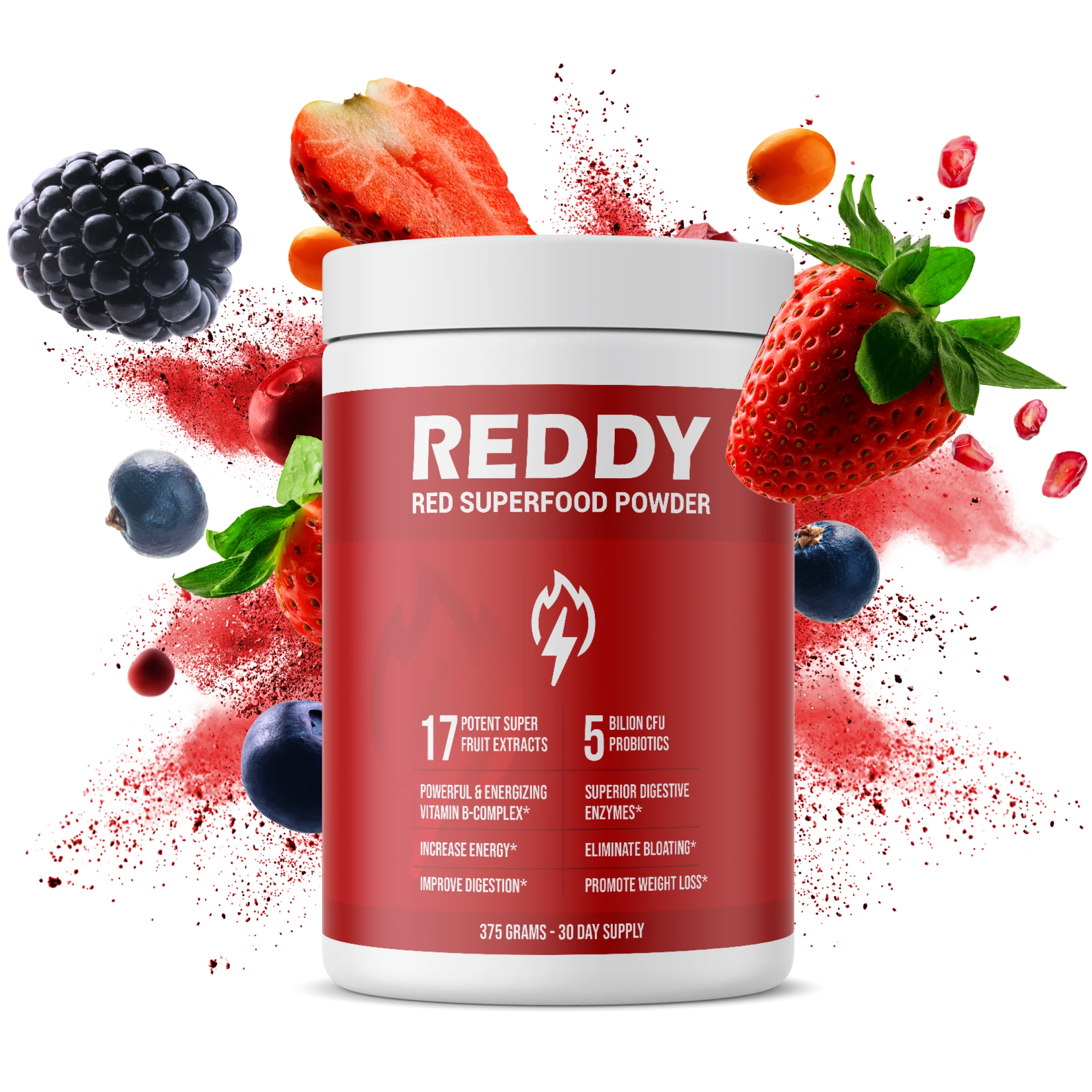 Reddy Red Organic Superfood Powder - 1 Bottle