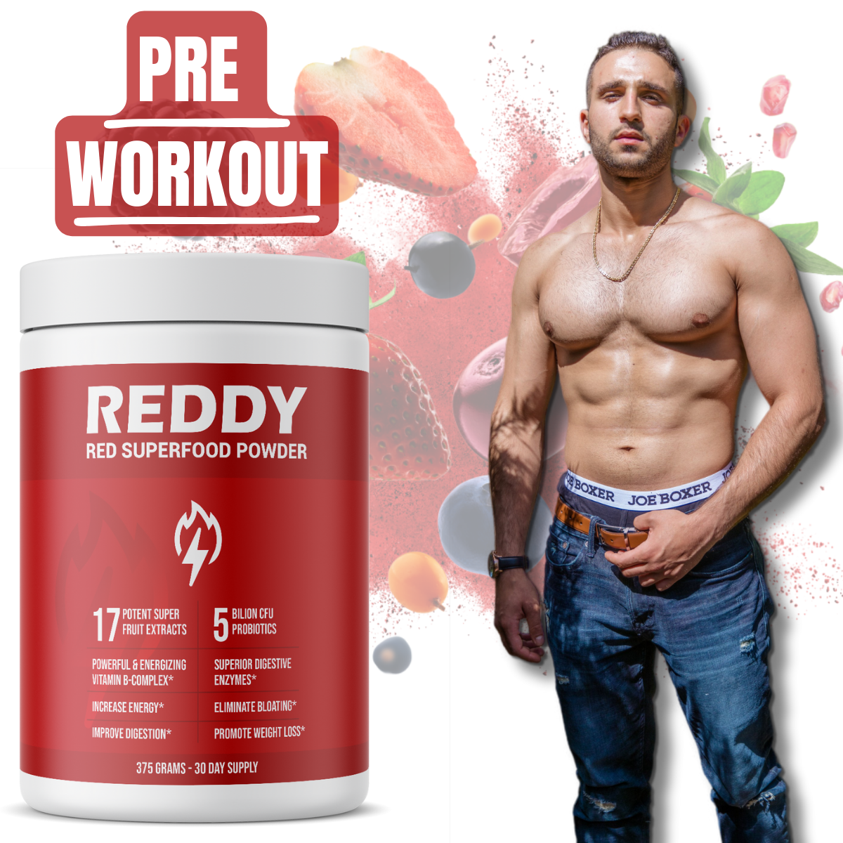 Unleash Your Peak Performance: Reddy as Your Ultimate Pre-Workout Game Changer