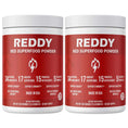 Load image into Gallery viewer, Two packages of Reddy Red Organic Superfood Powder displayed side-by-side, emphasizing the special offer bundle, perfect for stocking up or sharing with a friend.
