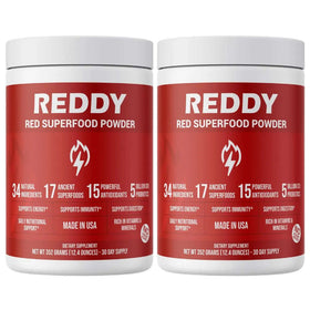 Reddy Red Superfood Powder - Reddy4.com - Red Superfood Powder  2-Bottles